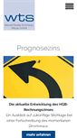 Mobile Screenshot of aktuare-wts.de